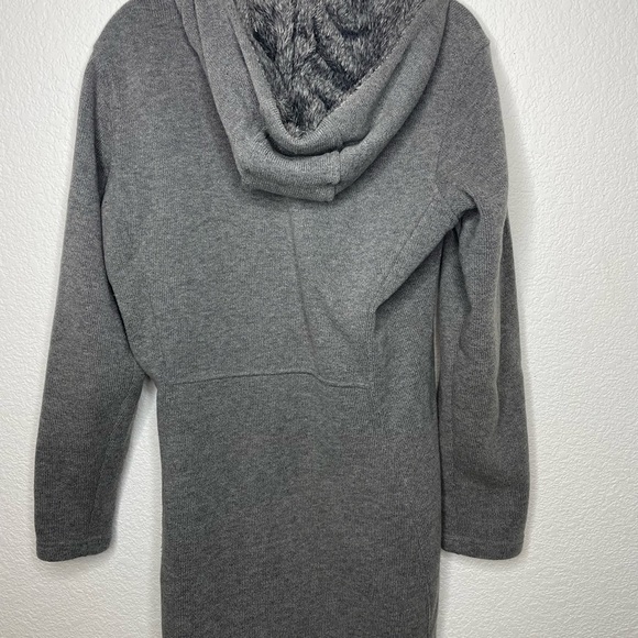 KUHL jacket fleece long casual “Highlander long” women’s small gray - Picture 5 of 9